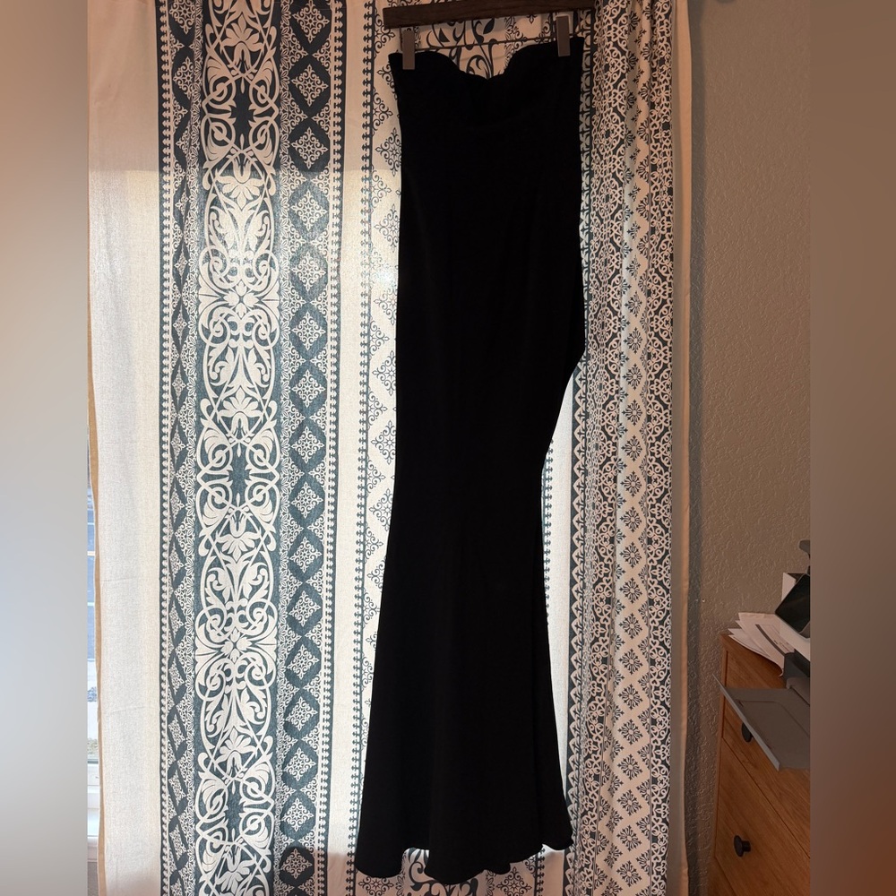 Jay Godfrey Black Strapless Maxi Dress | Sweetheart Neckline | Size 2